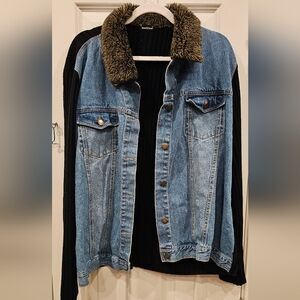 146 - Women's Black & Blue Denim Jeanshirt Mix